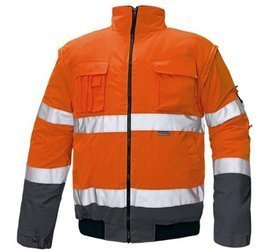 Kurtka ocieplana CERVA CLOVELLY HI-VIS WINTER - 2in1