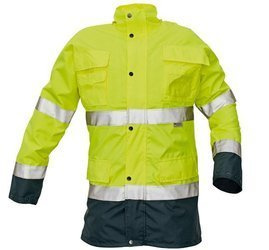 Kurtka ocieplana CERVA MALABAR HI-VIS WINTER - 2in1