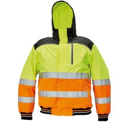 Kurtka pilotka ocieplana CERVA KNOXFIELD HI-VIS WINTER