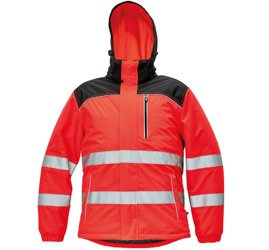 Kurtka ocieplana CERVA KNOXFIELD HI-VIS WINTER