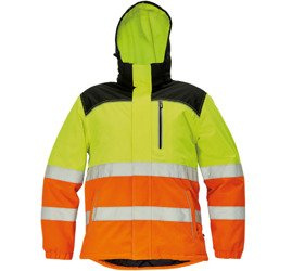 Kurtkaocieplana CERVA KNOXFIELD HI-VIS WINTER