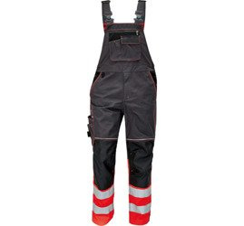 Spodnie ogrodniczki CERVA KNOXFIELD 275 HI-VIS  DW