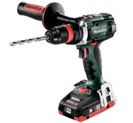 Wiertarko-wkrętarka METABO BS 18 LTX Quick w walizce PVC, z ładowarką ASC 30-36 V + 2 akumulatory LiHD 18 V / 4,0 Ah