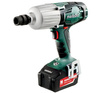 Zakrętarka udarowa METABO SSW 18 LTX 600 w walizce PVC, z ładowarką ASC 30-36 V + 2 akumulatory Li-Ion 18 V / 5,2 Ah