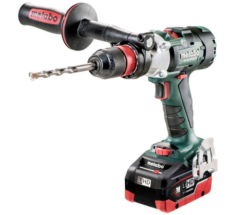 Wiertarko-wkrętarka udarowa METABO SB 18 LTX-3 BL Q I w walizce PVC, z ładowarką ASC 30-36 V + 2 akumulatory LiHD 18 V / 5,5 Ah