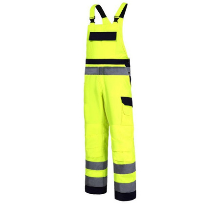 Ogrodniczki ostrzegawcze premium LAHTI PRO - żółte