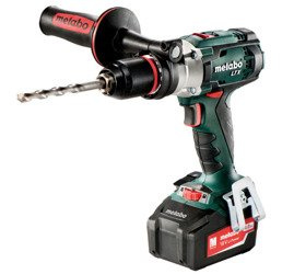 Wiertarko-wkrętarka udarowa METABO SB 18 LTX Impuls w walizce PVC, z ładowarką ASC 30-36 V + 2 akumulatory Li-Ion 18 V / 4,0 Ah