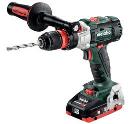 Wiertarko-wkrętarka udarowa METABO SB 18 LTX BL Q I w walizce PVC, z ładowarką ASC 30-36 V + 2 akumulatory LiHD 18 V / 4,0 Ah