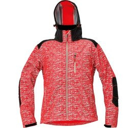 Kurtka softshell CERVA KNOXFIELD PRINTED HI-VIS