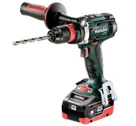 Wiertarko-wkrętarka METABO BS 18 LTX Quick w walizce PVC, z ładowarką ASC 30-36 V + 2 akumulatory LiHD 18 V / 5,5 Ah