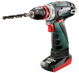 Wiertarko-wkrętarka METABO PowerMaxx BS Quick Pro w walizce MetaLoc II, z ładowarką LC 40 + 1 akumulator Li-Ion 10,8 V / 4,0 Ah + 1 akumulator Li-Ion 10,8 V / 2,0 Ah + przystawka kątowa