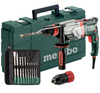 Multimłotek METABO UHEV 2860-2 Quick Set w walizce PVC + zestaw 10 szt wierteł i dłut
