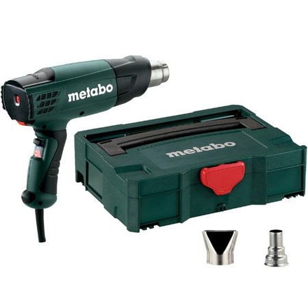 Dmuchawa gorącego powietrza METABO HE 20-600 w walizce MetaLoc II