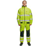 Kurtka ocieplana CERVA CLOVELLY HI-VIS WINTER - 2in1