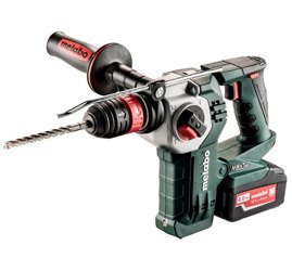 Młot METABO SDS PLUS KHA 18 LTX BL 24 Quick w walizce PVC, z ładowarką ASC 30-36 V + 2 akumulatory Li-Ion 18 V / 4,0 Ah