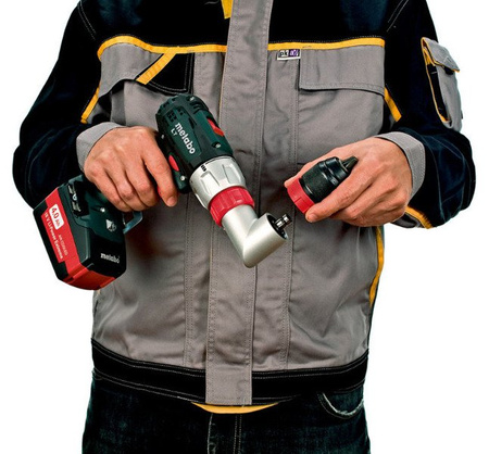 Wiertarko-wkrętarka METABO BS 18 LT Quick w walizce PVC, z ładowarką ASC 30-36 V + 2 akumulatory Li-Ion 18 V / 4,0 Ah
