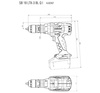 Wiertarko-wkrętarka udarowa METABO SB 18 LTX-3 BL Q I w walizce PVC, z ładowarką ASC 30-36 V + 2 akumulatory LiHD 18 V / 5,5 Ah