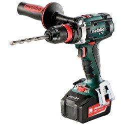 Wiertarko-wkrętarka METABO BS 18 LTX Quick w walizce PVC, z ładowarką ASC 30-36 V + 2 akumulatory Li-Ion 18 V / 5,2 Ah