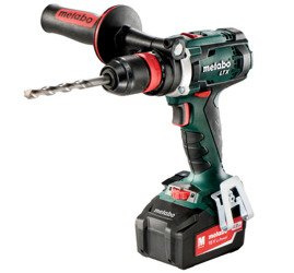 Wiertarko-wkrętarka METABO BS 18 LTX Quick w walizce PVC, z ładowarką ASC 30-36 V + 2 akumulatory Li-Ion 18 V / 4,0 Ah