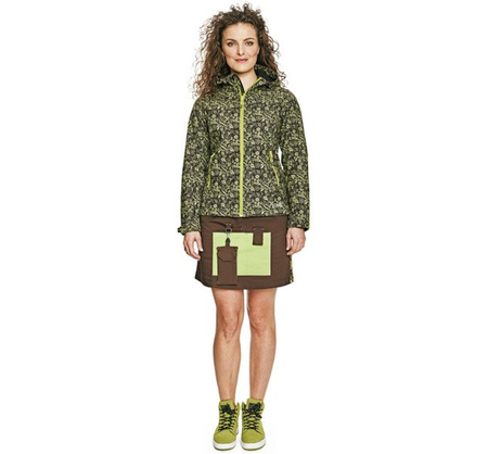 Kurtka softshell CERVA YOWIE LADY PRINTED