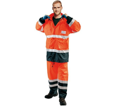 Kurtka ocieplana CERVA MALABAR HI-VIS WINTER - 2in1