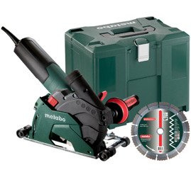 Szlifierka kątowa METABO W 12-125 HD Set CED Plus w walizce Metalock IV + diamentowa tarcza tnąca