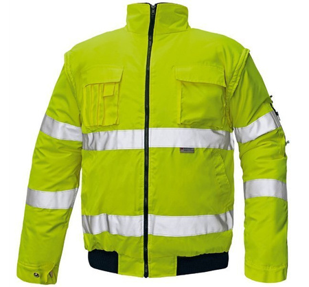 Kurtka ocieplana CERVA CLOVELLY HI-VIS WINTER - 2in1