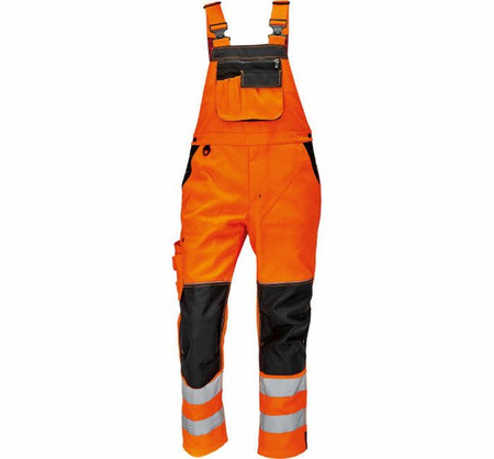 Spodnie ogrodniczki CERVA KNOXFIELD 290 HI-VIS FL