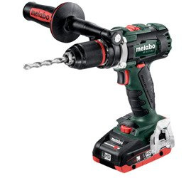 Wiertarko-wkrętarka METABO BS 18 LTX BL I w walizce PVC, z ładowarką ASC 30-36 V + 2 akumulatory LiHD 18 V / 4,0 Ah