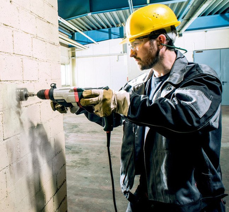 Multimłotek METABO UHEV 2860-2 Quick Set w walizce PVC + zestaw 5 szt wierteł i dłut