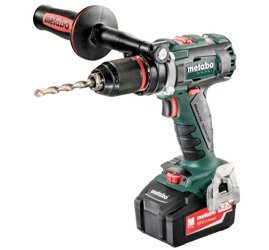 Wiertarko-wkrętarka METABO BS 18 LTX BL I w walizce PVC, z ładowarką ASC 30-36 V + 2 akumulatory Li-Ion 18 V / 5,2 Ah