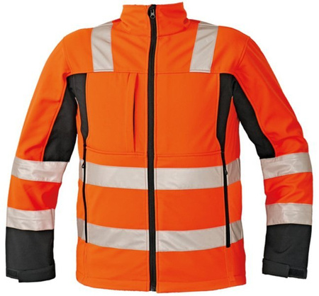 Kurtka softsehllowa CERVA MALTON HI-VIS WINTER