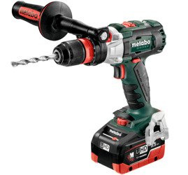 Wiertarko-wkrętarka udarowa METABO SB 18 LTX BL Q I w walizce PVC, z ładowarką ASC 30-36 V + 2 akumulatory LiHD 18 V / 5,5 Ah
