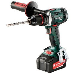 Wiertarko-wkrętarka METABO BS 18 LTX Impuls w walizce PVC, z ładowarką ASC 30-36 V + 2 akumulatory Li-Ion 18 V / 4,0 Ah