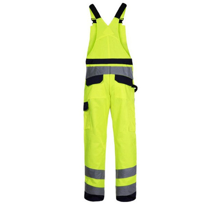 Ogrodniczki ostrzegawcze premium LAHTI PRO - żółte