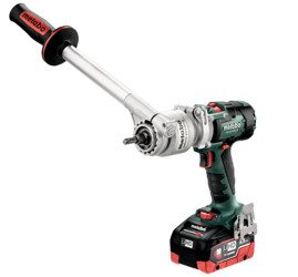 Wiertarko-wkrętarka METABO BS 18 LTX-3 BL Q I w walizce PVC, z ładowarką ASC 30-36 V + 2 akumulatory LiHD 18 V / 5,5 Ah, PowerX3)