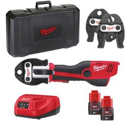 Zaciskarka MILWAUKEE M12 HPT - 202C M-SET
