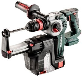Młot METABO SDS PLUS KHA 18 LTX BL 24 Quick + ISA 18 LTX 24 (carcass - bez ładowarki i akumulatorów) w walizce
