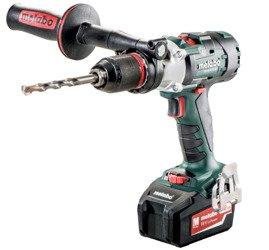 Wiertarko-wkrętarka udarowa METABO SB 18 LTX-3 BL I w walizce PVC, z ładowarką ASC 30-36 V + 2 akumulatory Li-Ion 18 V / 5,2 Ah