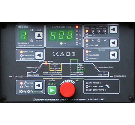Spawarka WELDER FANTASY JET TIG II AC/DC 400 i uchwyt Parker