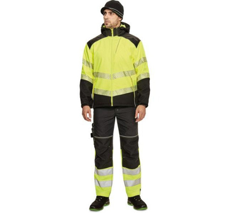 Kurtka softshell CERVA KNOXFIELD PROFI HI-VIS