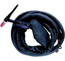 Osłona przewodów z czarnego, trudnopalnego nylonu WELDAS PYTHONrap 400/2,8 cm