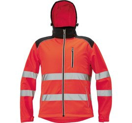 Kurtka softshell CERVA KNOXFIELD HI-VIS