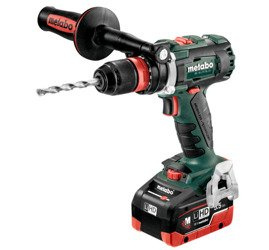 Wiertarko-wkrętarka METABO BS 18 LTX BL Q I w walizce PVC, z ładowarką ASC 30-36 V + 2 akumulatory LiHD 18 V / 5,5 Ah