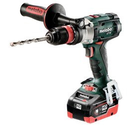 Wiertarko-wkrętarka udarowa METABO SB 18 LTX Quick w walizce PVC, z ładowarką ASC 30-36 V + 2 akumulatory LiHD 18 V / 5,5 Ah