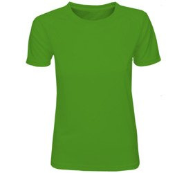 Koszulka T-shirt CERVA SURMA LADY - limonkowa