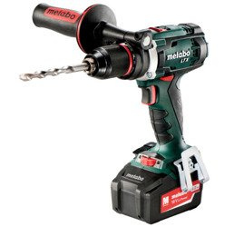 Wiertarko-wkrętarka METABO BS 18 LTX Impuls w walizce PVC, z ładowarką ASC 30-36 V + 2 akumulatory Li-Ion 18 V / 5,2 Ah