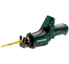 Piła szablasta  METABO PowerMaxx ASE w walizce PVC, z ładowarką LC 40 + 2 akumulatory Li-Ion 10,8 V / 2,0 Ah + 2 brzeszczoty