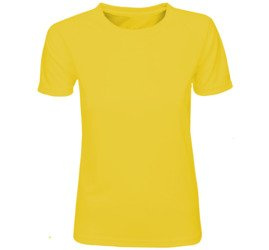 Koszulka T-shirt CERVA SURMA LADY - żółta