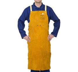 Skórzany fartuch spawalniczy WELDAS Golden Brown